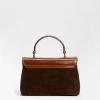 imageSam Edelman Loraine Top Handle Crossbody Handbag Mix Brown