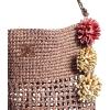 imageSam Edelman Marcie Open Weave Raffia Bucket HandbagBronze