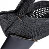 imageSam Edelman Marcie Open Weave raffia Tote BagBlack