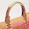 imageSam Edelman Marley Raffia Collapsible Small Tote BagCoral