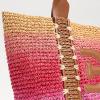 imageSam Edelman Marley Raffia Collapsible Small Tote BagCoral