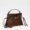 imageSam Edelman Poppy Small Drawstring Tote Suede Spiced Pecan