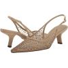 imageSam Edelman Womens Bianka Feather PumpBeechwood Glitz Mesh