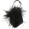 imageSam Edelman Womens Bianka Feather PumpBlack Satin Feather