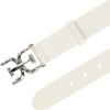 imageSam Edelman Womens Casual DoubleE Logo Plaque Buckle Leather Belt for Jeans and TrousersIvory