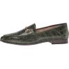 imageSam Edelman Womens Loraine Bit LoaferDeep Emerald Polished Croco