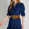 imageSam Edelman Womens Wide Width Fashion Belts for Dresses and SkirtsBrown