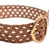 imageSam Edelman Womens Wide Width Fashion Belts for Dresses and SkirtsBrown
