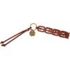 imageSam Edelman Diecut Keyfob Charm  Dusty Brown