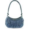 imageSam Edelman Layla Floral Raffia Shoulder BagDenim Blue