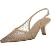 imageSam Edelman Womens Bianka Feather PumpBeechwood Glitz Mesh