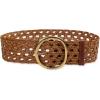 imageSam Edelman Womens Wide Width Fashion Belts for Dresses and SkirtsBrown