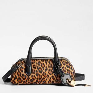 imageSam Edelman Nori Micro Bowler Satchel Leopard
