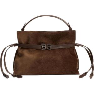 imageSam Edelman Poppy Small Drawstring Tote Suede Spiced Pecan