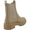 imageSam Edelman Laguna Cedarwood Leather Chelsea Moto Rounded Toe Pull On BootsCedarwood Leather