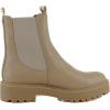 imageSam Edelman Laguna Cedarwood Leather Chelsea Moto Rounded Toe Pull On BootsCedarwood Leather