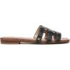 imageSam Edelman Womens Bay Flat SandalBlack Leather