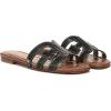 imageSam Edelman Womens Bay Flat SandalBlack Leather