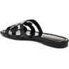 imageSam Edelman Womens Bay Flat SandalBlack Patent