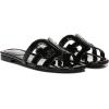 imageSam Edelman Womens Bay Flat SandalBlack Patent