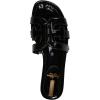 imageSam Edelman Womens Bay Flat SandalBlack Patent