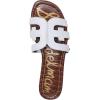 imageSam Edelman Womens Bay Flat SandalBright White Leather