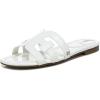 imageSam Edelman Womens Bay Flat SandalBright White Patent