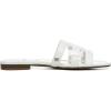 imageSam Edelman Womens Bay Flat SandalBright White Patent