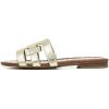 imageSam Edelman Womens Bay Flat SandalGold