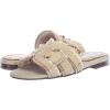 imageSam Edelman Womens Bay Flat SandalGold Quartz Fray