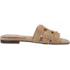 imageSam Edelman Womens Bay Flat SandalGold Quartz Fray