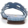imageSam Edelman Womens Bay Flat SandalLight Denim Blue Jewel