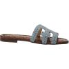 imageSam Edelman Womens Bay Flat SandalMontrose Blue Denim