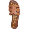 imageSam Edelman Womens Bay Flat SandalSaddle