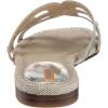 imageSam Edelman Womens Bay Flat SandalSilver Platinum