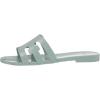 imageSam Edelman Womens Bay Flat SandalTide Blue Jelly