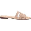 imageSam Edelman Womens Bay Flat SandalVintage Pink Suede Gem