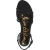 imageSam Edelman Womens Ellina Flat SandalBlack Satin