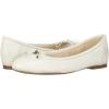 imageSam Edelman Womens Felicia Ballet FlatBright White Leather