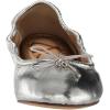 imageSam Edelman Womens Felicia Ballet FlatSoft Silver Crinkle