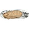 imageSam Edelman Womens Felicia Ballet FlatSoft Silver Crinkle