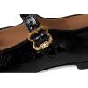 imageSam Edelman Womens Michaela Stud Mary Jane FlatBlack Patent Leather