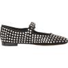 imageSam Edelman Womens Michaela Stud Mary Jane FlatBlack Suede Gem