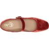 imageSam Edelman Womens Michaela Stud Mary Jane FlatCanyon Orange
