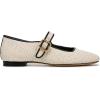 imageSam Edelman Womens Michaela Stud Mary Jane FlatLinen Raffia