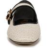 imageSam Edelman Womens Michaela Stud Mary Jane FlatLinen Raffia