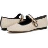 imageSam Edelman Womens Michaela Stud Mary Jane FlatLinen Raffia
