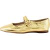imageSam Edelman Womens Michaela Stud Mary Jane FlatMedallion Gold