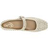 imageSam Edelman Womens Michaela Stud Mary Jane FlatModern Ivory Gem