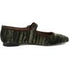 imageSam Edelman Womens Michaela Stud Mary Jane FlatWinter Moss Crystal